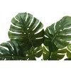 Monarch Specialties Artificial Plant 45 inch Tall Monstera Tree Indoor Faux Fake Floor Greenery Potted Real Touch Decorative Green Leaves Black Pot - 4 of 4