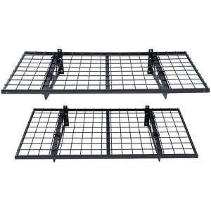 Munora 48" x 24" Heavy Duty Wall Mounted Garage Shelving (2-Pack) - 502 lbs Total Capacity Storage Rack - 1 of 4