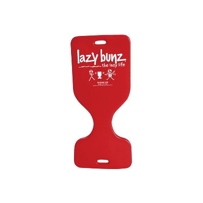 TRC Recreation 8602102 Adult and Child High Quality Reliable Lazy Bunz Comfortable Saddle Foam Water Resistant Floating Seat and Lounger, Red