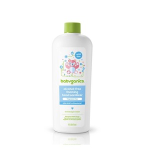 Babyganics Alcohol-Free Foaming Fragrance-Free Hand Sanitizer Bottle - 16 fl oz - 1 of 4