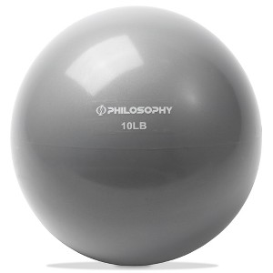 Philosophy Gym Toning Ball - Soft Weighted Mini Medicine Ball - 1 of 4