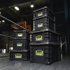 JEJ Astage Shock Resistant Container with Clamp on Steel Roller Buckles Heavy-duty Multipurpose Storage Olive Drab - 2 of 4