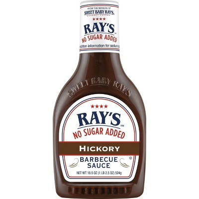 Sweet Baby Ray's No Sugar Added Hickory BBQ Sauce - 18.5oz