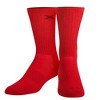 Basix Solid Heather Color Crew Socks for Men & Women, Assorted - 2 of 4