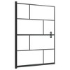 vidaXL Shower Enclosure ESG 39.4"x55.1" Black - 2 of 4