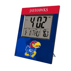 NCAA Big 12 Universities Color Block Wall Clock - 1 of 3