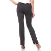 Rekucci Women's All Season Knit Secret Figure Bootcut Pants – Pull-On Comfort with Tummy Control - 3 of 4