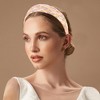 Unique Bargains Women's Elegant Straw Headband 5.91"x1.57" 1 Pc - image 2 of 4