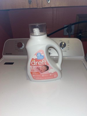 Dreft Stage 1 Newborn, Detergente Hipoalergénico para Bebé, 46 OZ