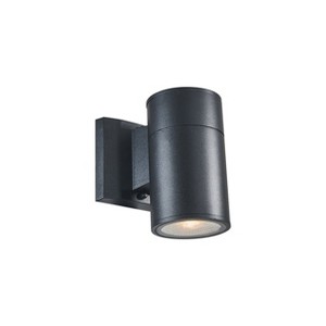 Chloe Lighting Simon Transitional Led Textured Black Outdoor/indoor Wall Sconce 6"Height - 1 of 4