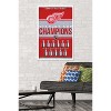 Trends International NHL Detroit Red Wings - Champions 23 Framed Wall Poster Prints - 2 of 4