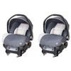 Baby Trend Sit N Stand Compact Easy Fold Double Stroller with 2 Baby Infant Car Seat Carriers and Cozy Cover - image 3 of 4