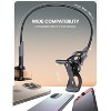 Attop Gooseneck Phone Holder for Bed - Cell Phone Mount Clamp Clip, Overhead Mount for Desk Headboard Bedside, for iPhone 16 & 4-7" Phone - 4 of 4