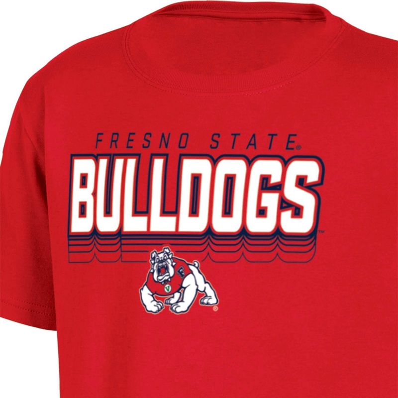 NCAA Fresno State Bulldogs Boys&#39; Core T-Shirt, 3 of 4
