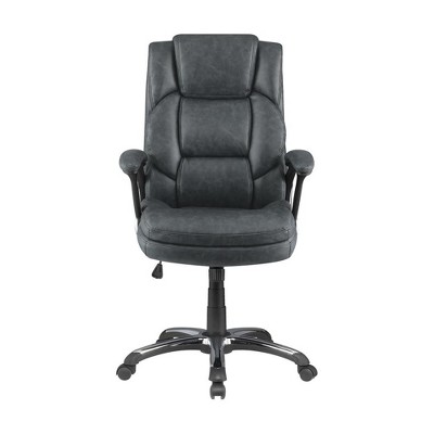 Simple Relax Adjustable Height Office Chair with Padded Armrests