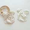 MyKids-USA Baby Girl Lovely Bow-Tie Short-Sleeved Onesies - 2 of 4