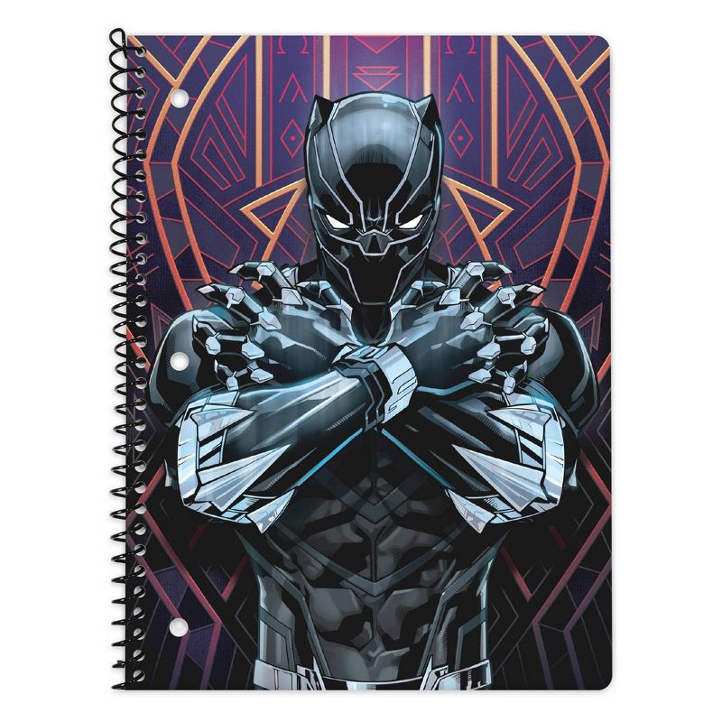 Marvel Black Panther Wide Ruled 1 Subject Spiral Notebook, 1 of 3