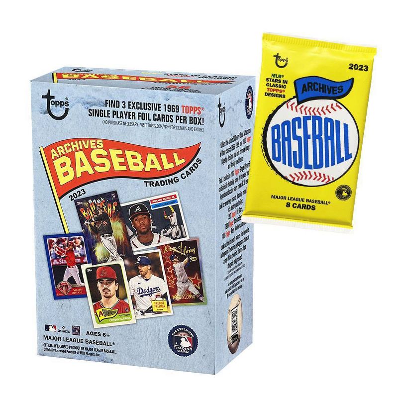 2023 Topps MLB Archives Baseball Trading Card Value Box, 2 of 4