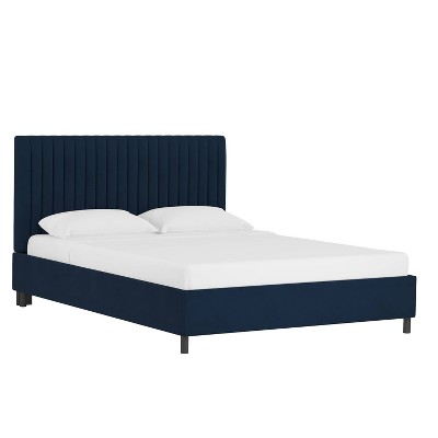 target king platform bed