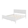 Polibi Mid-Century Modern Solid Wood Platform Bed - 4 of 4