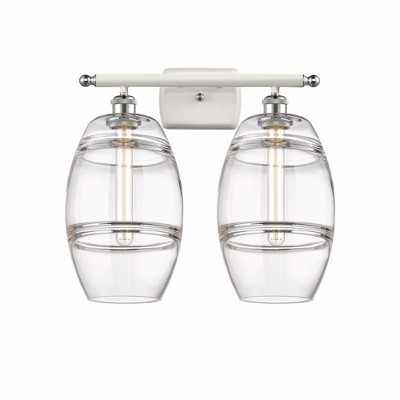 Vaz - 2 Light Bath Vanity In Industrial Style-10.88 Inches Tall and 18 Inches Wide