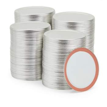 Farmlyn Creek 100  Pack Regular Mouth Canning Lids for Mason Jars, 2.7 inches