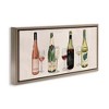 Stupell Industries Various Wine & Champagne Bottles Floating Frame Canvas Art - 2 of 4