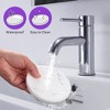 Aoibox Marble Soap Dish, Natural Stone Sponge Holder for Bathroom, Kitchen Sink, Handcraft Soap Case Organizer, Trinket Plate, Jewelry Tray, etc. - 2 of 4