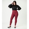 Unique Vintage Women's High Waist Rizzo Pants - 4 of 4