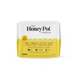 The Honey Pot Company Herbal Daytime Heavy Flow Pads with Wings, Organic Cotton Cover - 16ct