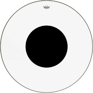 Remo Controlled Sound Clear With Black Dot Bass Drum Head - 1 of 2