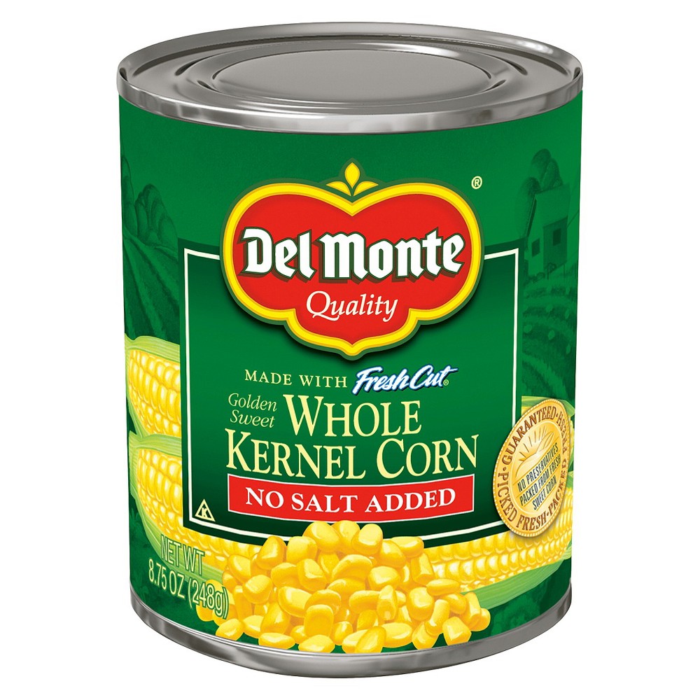 UPC 024000000952 product image for Del Monte Fresh Cut Golden Sweet Whole Kernel Corn 8.75 oz | upcitemdb.com