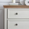 Modern 5 Drawers Dresser For Bedroom, Farmhouse 5 Chest Of Drawers, Accent Dresser Organizers Storage Cabinet For Living Room, Hallway, Entryway - 3 of 4