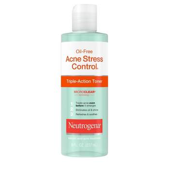 Neutrogena Oil-Free Acne Stress Control Triple-Action Toner with Green Tea & Cucumber Extract - 8 fl oz