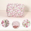Unique Bargains Women's Quilted Makeup Bags 1 Pc - 3 of 4