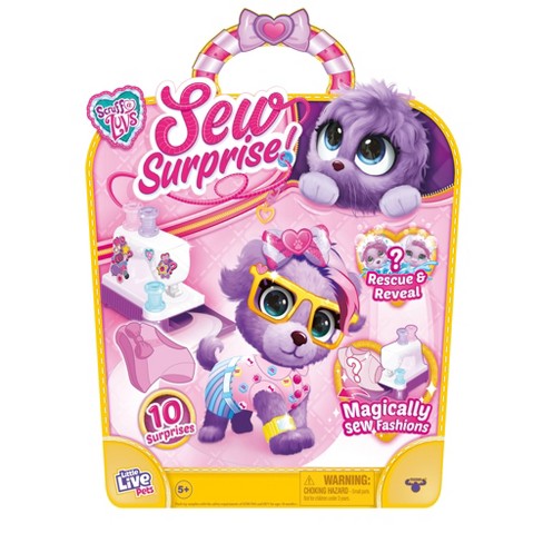 Scruff A Luvs Little Live Girl Plush Mystery Rescue Pet Soft Toy Kids Gift 