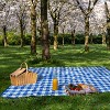 Tirrinia 59"x79" Picnic Blanket, Outdoor Waterproof Lightweight Windproof Extra Large Blanket, Foldable Camping Blanket - 2 of 4