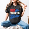 Simply Sage Market Red White And Rodeo Garment Dyed Tee - 2 of 4