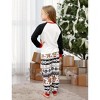PATPAT Family Christmas Pjs Matching Sets Holiday Jammies Sleepwear Christmas Pajamas for kids - 3 of 4