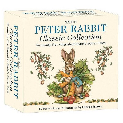 The Peter Rabbit Classic Collection - (Classic Edition) by  Beatrix Potter (Board Book)