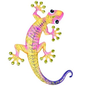 The Lakeside Collection Metal Gecko Wall Decor - 1 of 2