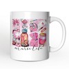 Nurse Life Mug, Coquette Medical Worker Appreciation Gift| OrnamentallyYou - 4 of 4