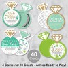 Big Dot of Happiness Final Fiesta - 4 Bridal Shower Games - 10 Cards Each - Gamerific Bundle - 2 of 4