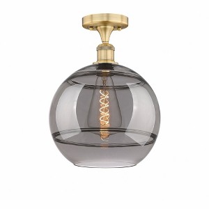 Rochester - 1 Light Semi-Flush Mount In Industrial Style-13.5 Inches Tall and 12 Inches Wide - 1 of 1