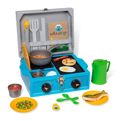 Melissa & Doug Let's Explore Camp Stove Play Set : Target