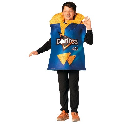 Imposta Costumes Teen Doritos Cool Ranch Bag with Chips Costume Bodysuit XL Blue