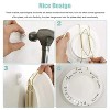 LunaLulinlk 12pcs Plate Hangers with 12pack Wall Hooks, Stainless Steel Decorative Wire Holders (6/8/10in) - 4 of 4