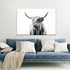 Portrait of A Highland Cow by Dorit Fuhg Unframed Wall Canvas - iCanvas - 4 of 4