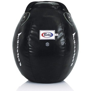 Fairtex HB11 Uppercut Bag Punching Bag for Muay Thai, Kickboxing, MMA (HB11 - Black Unfilled) - 1 of 1