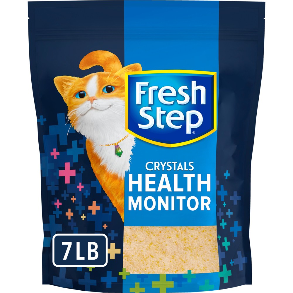 Fresh Step Crystals Health Monitor Cat Litter - 7lbs